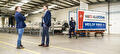 Adviseurs van Bakker Ganzeveld in de productiehal van Meilof Riks B.V.